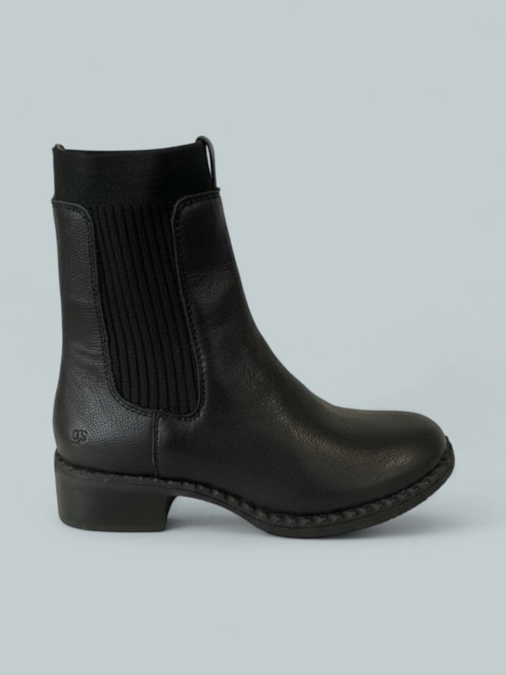 Women's Bernadette Pull On Chelsea Boots - Black Leather